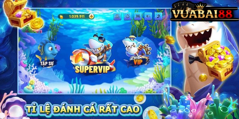 Bắn Cá Xèng – Săn Quà Khủng, Nhận Tiền Thật Tại Vuabai88 3 Bắn cá xèng thuộc top trò chơi không thể bỏ qua