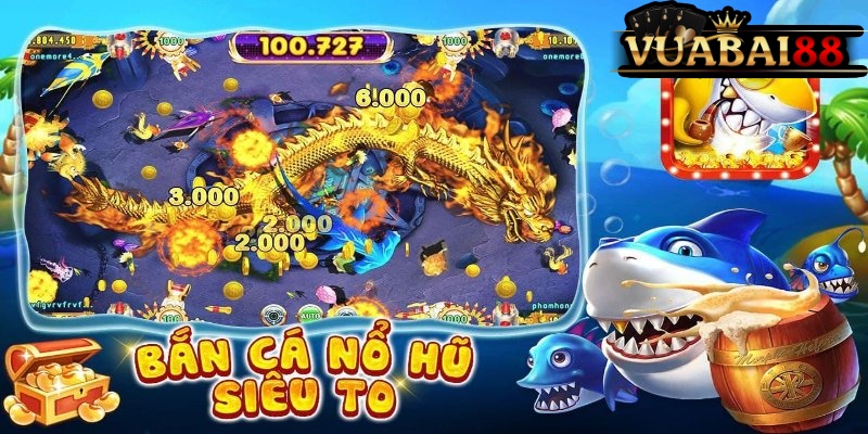 Bắn cá jackpot Vuabai88 – Trải nghiệm thăng hoa cảm xúc 5 Sự kết hợp hoàn hảo giữa săn cá rồng